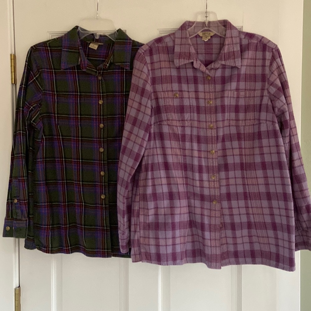 Women’s Duluth Long Sleeve Shirts Medium
